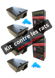 Kit anti - rats avec appâts rodenticides - Ratak3D - Lutte contre les nuisibles dans le Var et Alpes - Maritimes