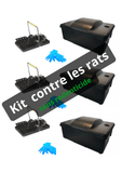 Kits anti - rats avec pièges mécaniques - Ratak3D - Lutte contre les nuisibles dans le Var et Alpes - Maritimes